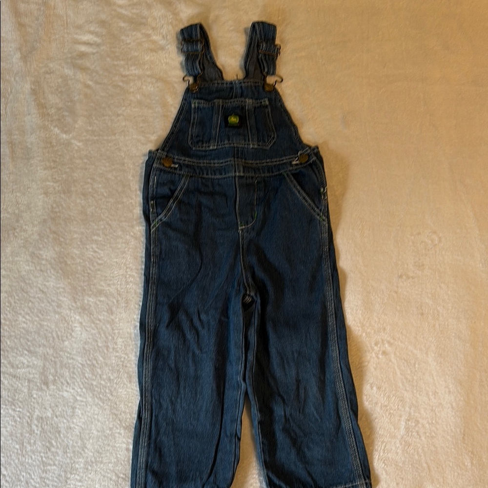 4T Kids John Deere Denim Overalls